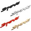 Autosticker 3D Sport Embleem Racewagen Sticker Badge Deur Zijlogo Plakker Staart Voor Kofferbak Auto's Auto Styling Accessoires