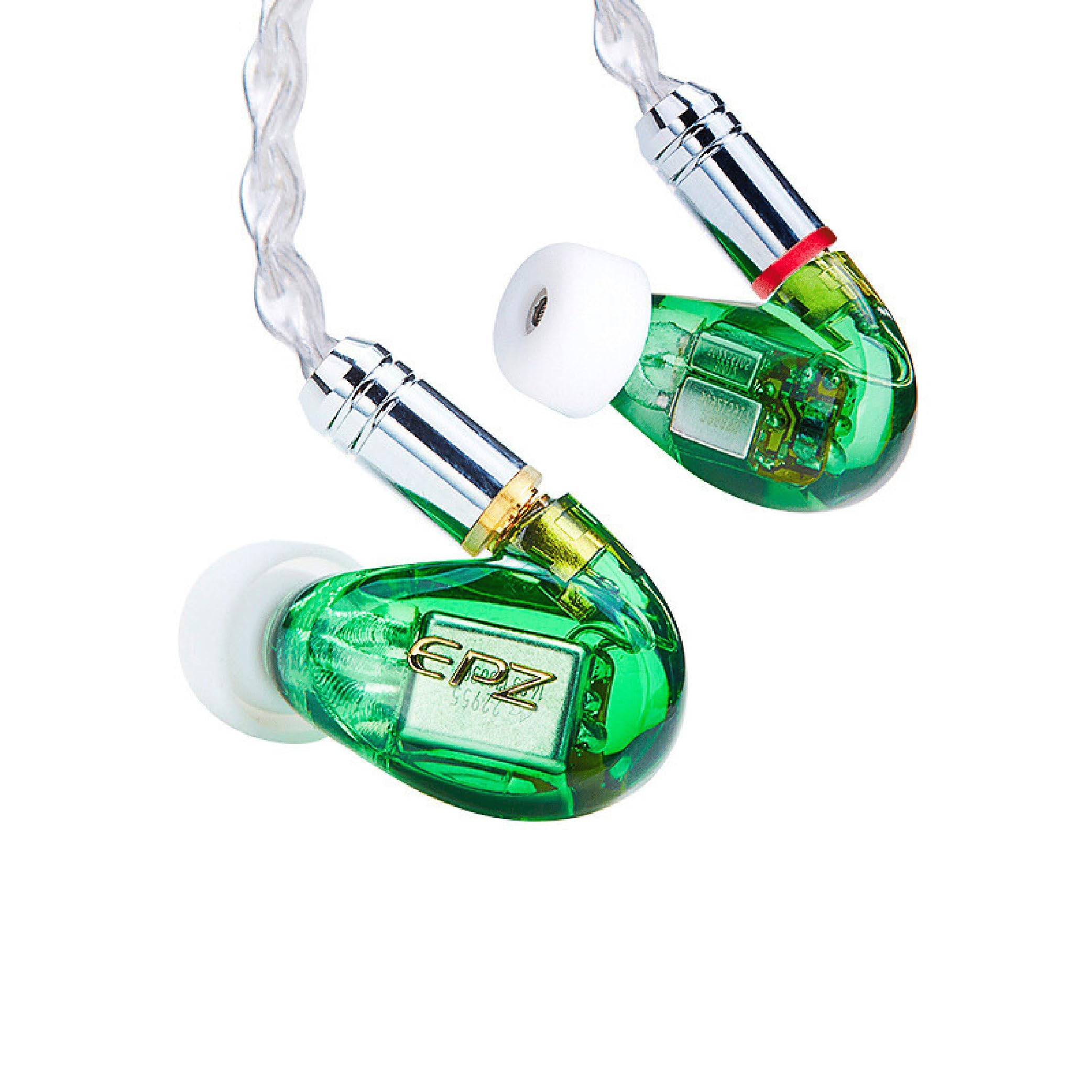 

Hifi Kingdom EPZ 320 Hifi Monitoring KNOWLES USA 3BA Balanced Armature Moving Coil Ion 3D Medical Resin Professional Musician Monitor Earphones