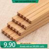 Traditional Unpainted Bamboo Chopsticks - Old Model, Thick Head Design
