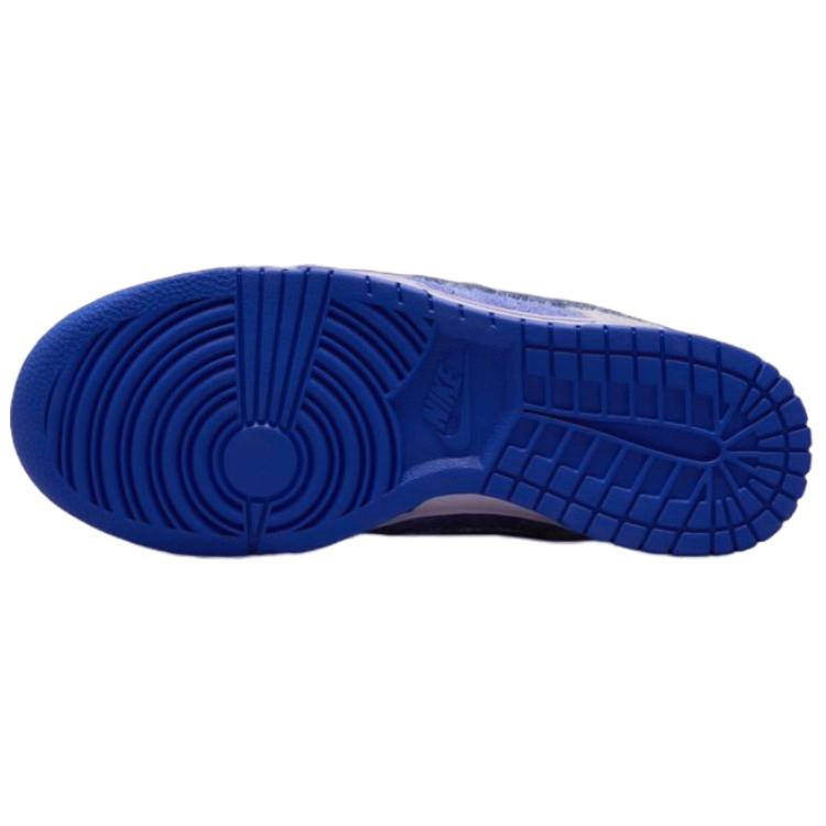 Nike Baskets Dunk Low SE Hortensias Femme Violet Bleu Royal Profond HQ3431-515