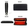 Castelbajac PICCOLO 022617 Round Zipper Long Wallet with Coin Purse, Orange