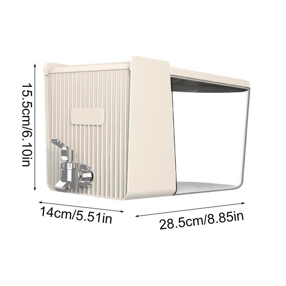 Refrigerator Drink Dispense Leakproof Beverage Drink Container Drink Dispenser 5.3 L Refrigerator Kettle Drink Dispenser With