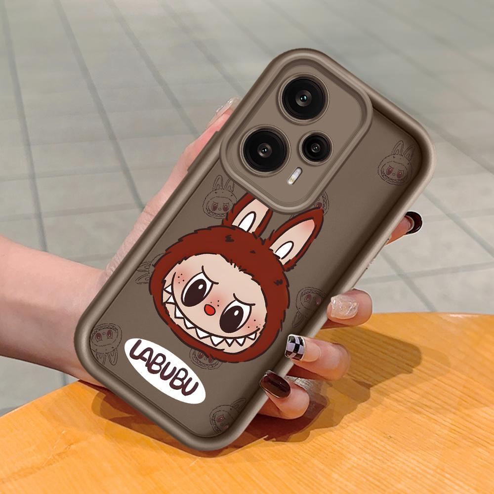 

Мягкий силиконовый квадратный чехол с рисунком лестницы для телефона, полное покрытие, противоударный защитный резиновый чехол для камеры для Xiaomi Redmi Xiaomi 10T Lite 5G коричневый