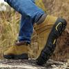 Fashion Fashion New Arrivals Men's Winter High Boots Plush Warm Lined Botas De Hombre Quality Lace-up Male Shoes Outdoor Hard-wearing