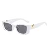 Unisex Square Sun Glasses with V-shaped Foots Fashion Outdoor Sunshade for Women Men