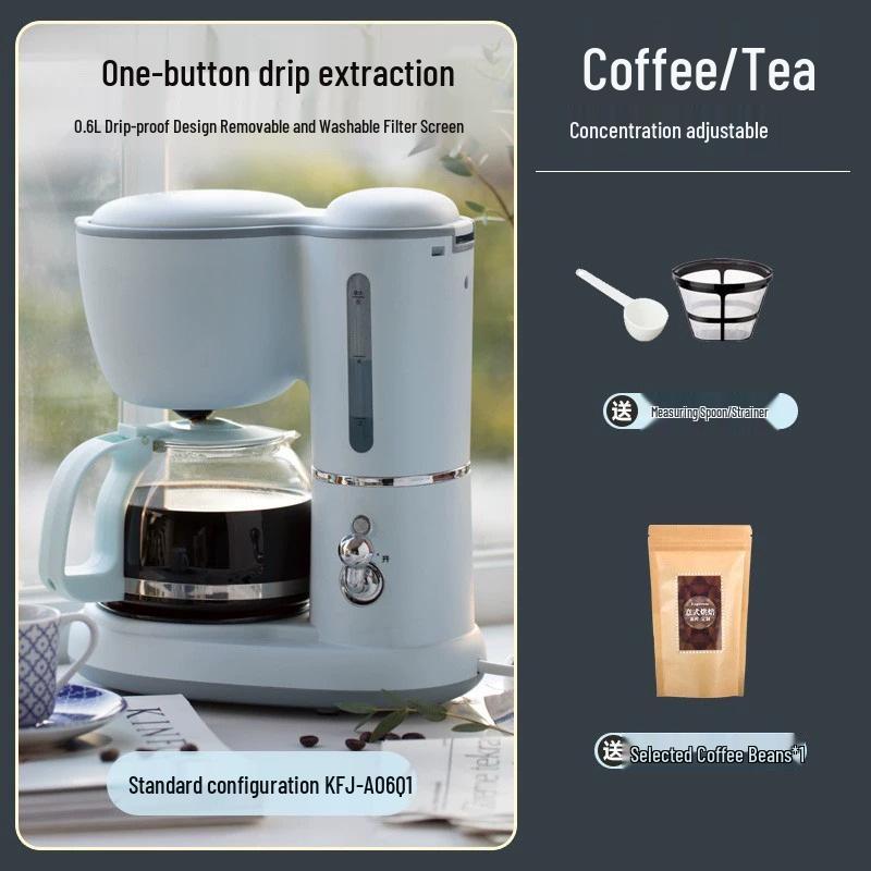 Dual-Use Automatic American Drip Coffee & Tea Maker for Home and Office