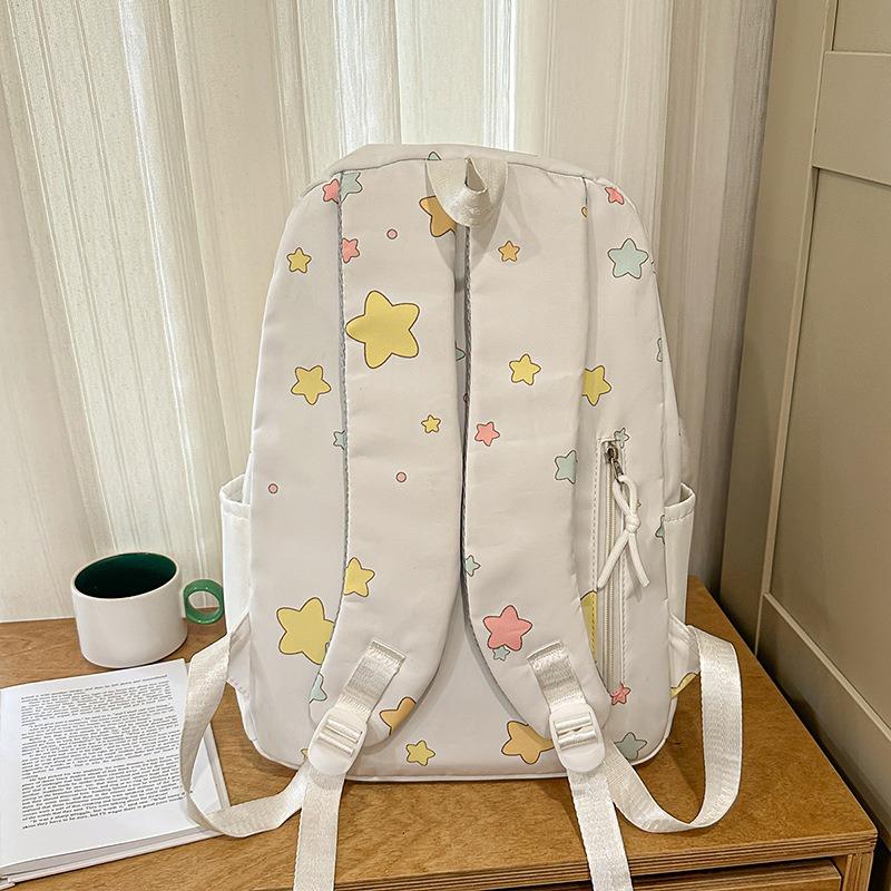The New Schoolbag Is High-value, Fresh and Sweet, Candy-colored Backpack, Lightweight and Large-capacity Backpack for Junior High School Students.