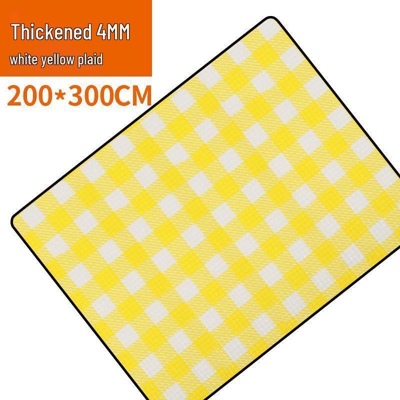 Wasserdichte Picknick- und Campingmatte für den Außenbereich: Dick, Tragbar, Feuchtigkeitsbeständig für Strand, Rasen, Zelt und Krabbeln