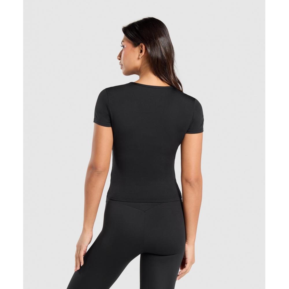 Gymshark Training Baby Tee Black B3b9f Bb2j