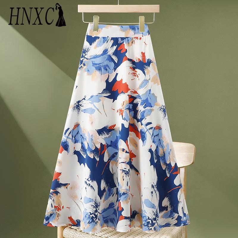 HNXC 18 Farben Damenmode Lässig Sommer Frühling Rock