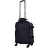 Hideo Wakamatsu Veil Suitcase, Soft Carry-on, Free Check-in, Lightweight, Zippered, TSA Lock, 44L, Black, 85-17481