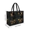 Gothic Candle Pattern Tote Bag Dark Style Daily Shoulder Bag