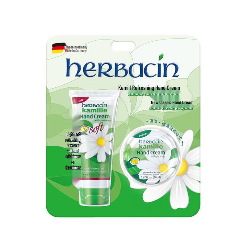 Herbacin Wuta Kamille New Classic Refreshing Hand Cream Set