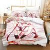 3D Anime Game Olympia Soire Printed Bed Set Duvet Cover Pillowcase Bedding Set Bed Linen Sheet Quilt Cover Full Queen King Size
