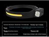 Rechargeable Silicone Adjustable COB Headlamp for Running, Cycling, and Camping