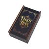 Rechteckige Holzkarte Box Spielkarten Tarots Behälter Schmuck Aufbewahrungskoffer Verpackung Poker Spiel Leere Poker Karten Aufbewahrungskoffer