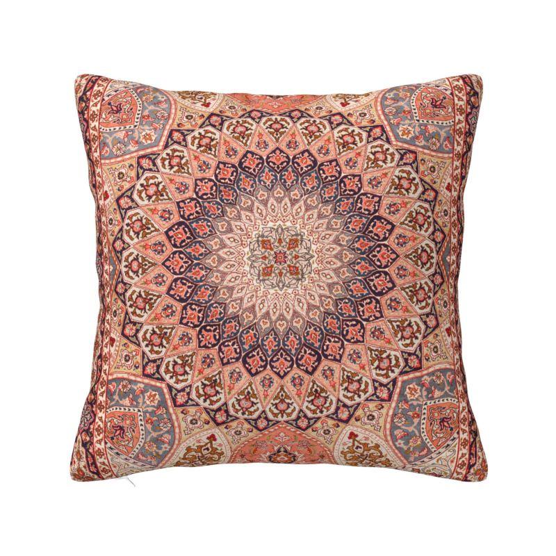 

Antique Bohemian Persian Style Rug Pillow Decor Home Retro Turkish Ethnic Kilim Nordic Cushion Cover Soft Pillowcase 30x30cm 12x12in