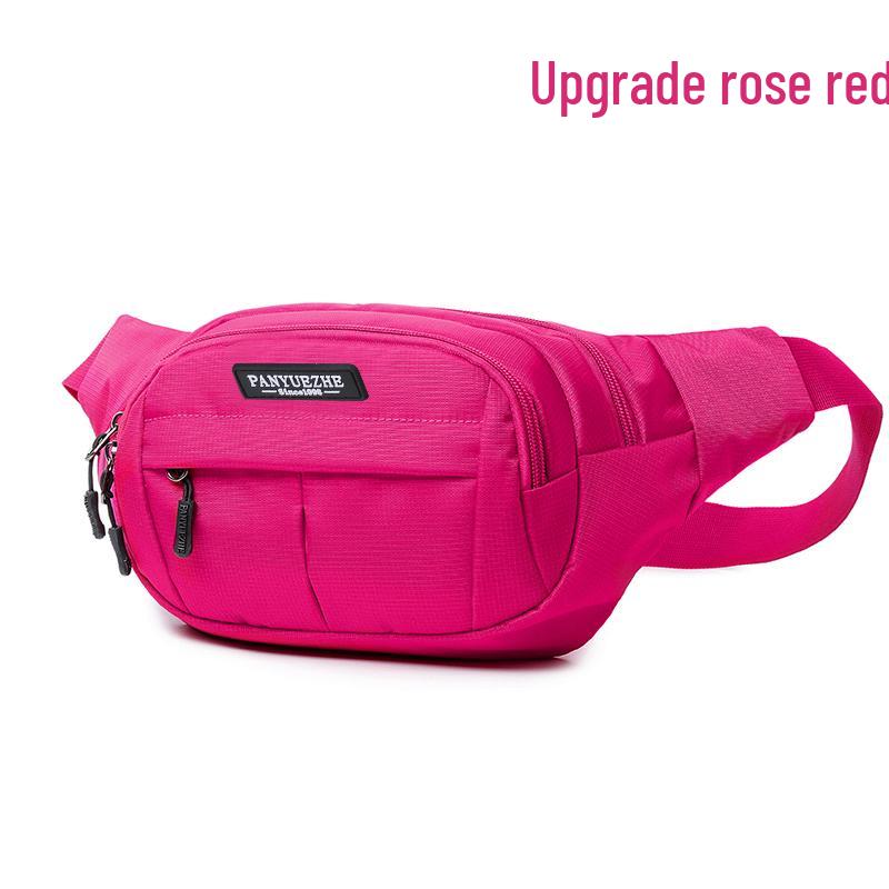 Waterproof Multifunctional Crossbody Fanny Pack - Large Capacity for Outdoor Sports, Running, and Business Use