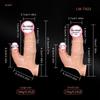 Double Stimulation Silicone Delay Condom for Extended Pleasure