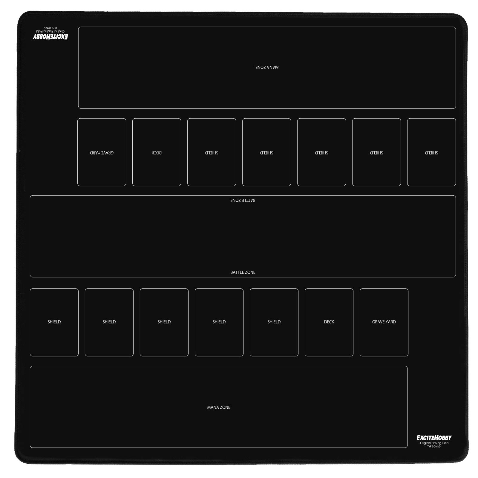 

в EXCITEHOBBY Игровая карточка Игра Duel Masters Простая резиновая карта Легко до 60см x 60см [Представленные журналы] Мат, PSA, Дизайн, Мат, Игра, Нескользящий, Ход, чёрный