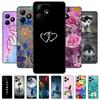For Realme Note 50 Case TPU Silicone Shockproof Cat Phone Cover For Realme Note50 Funda RMX3834 Cool Printing Soft Coque Cute