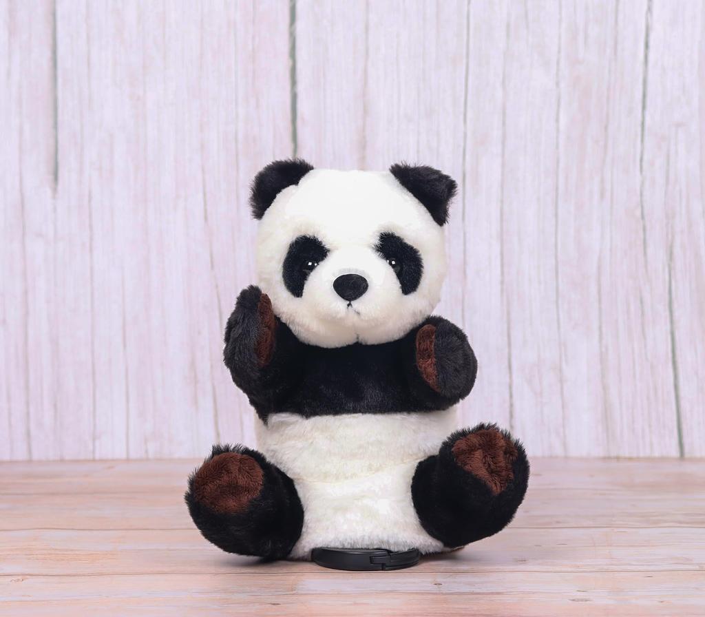 Takeoff Hand Puppet Panda Plush Toy