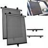 Auto Car Window Sun Shade Cover Roller Side Rear Visor Protector COVER 2 Pack