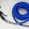 Pneumatic Universal Quick Connector With 360 Degree Rotation For Flexible Air Tool Operation In Confined Areas