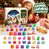 Weihnachts-Adventskalender Tag Countdown mit Stressbällen für Kinder und Erwachsene
