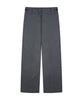 PRAIRIE Essential Double-Pleat Wide Slacks (Gray)
