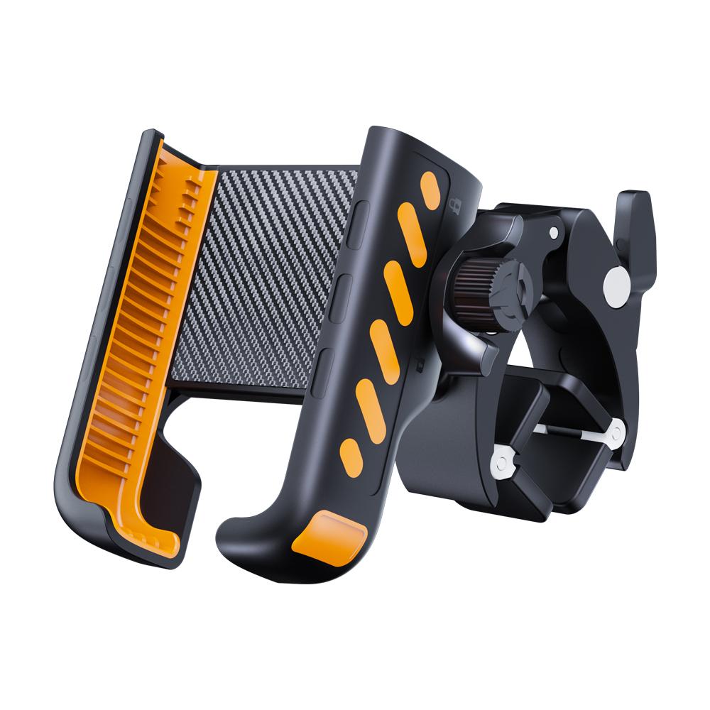 2025 Newest Bike Phone Holder Motorcycle Phone Mount for Bike Mobile Stand Golf Cart Phone Holders Mount Bike Square Tube Clip