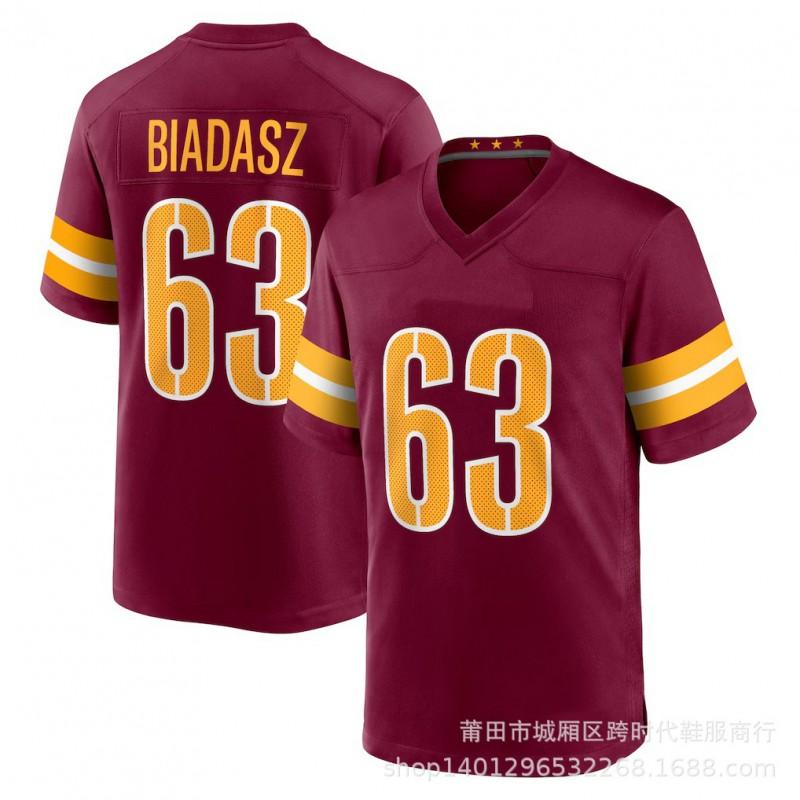 Washington Commanders NFL Football Jersey Terry McLaurin 17 Authentic Style Fan Apparel Men