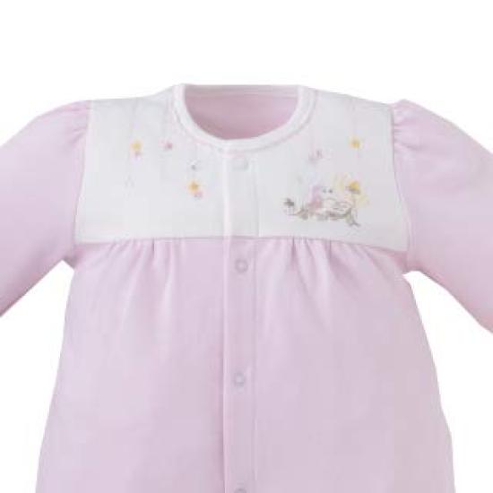 Angel Made In Japan Newborn Cotton Smooth All T4107 100% Two-Way 50-70cm (0-6 Months) (Pink)