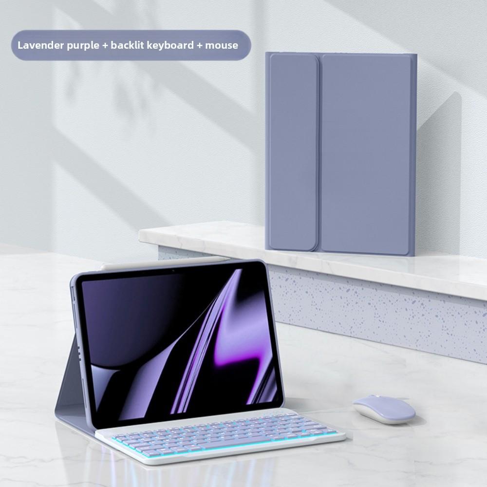 OPPO Pad Air2 Keyboard Case 114 Inch Magnetic Bluetooth Keyboard Protective Cover with Builtin Mouse