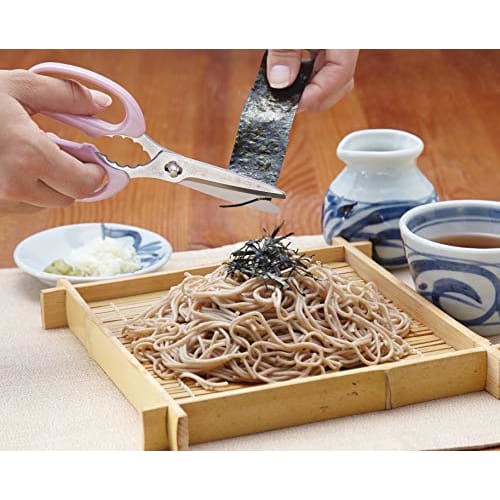 Kai KAI Kitchen Scissors Pink Approximately Width 16 X Depth 7 X Height 1cm Sekimagorokuzakura Made In Japan Dishwasher Safe 387810