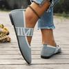 New Women's Soft Sole Wool Knit Slip-On Ballet Flats