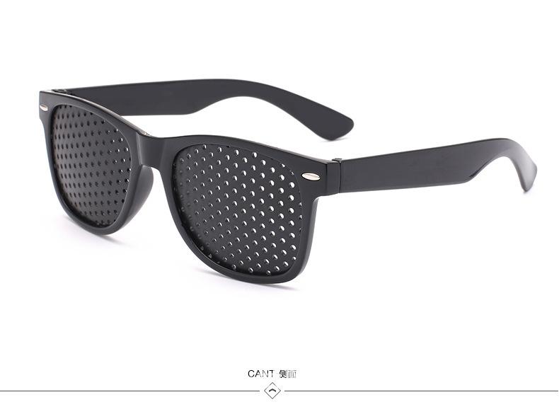 China-Made Promotional UV 400 Pinhole Sunglasses Polarized Lens Customized Logo Unisex Blue and Black PC Frame Fashion Sunglasses&PC чёрный