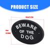 Beware Of Dog Signs Weatherproof & Long Service  Garden Warn Sign Decorative Warning Sign for Private Property Protections