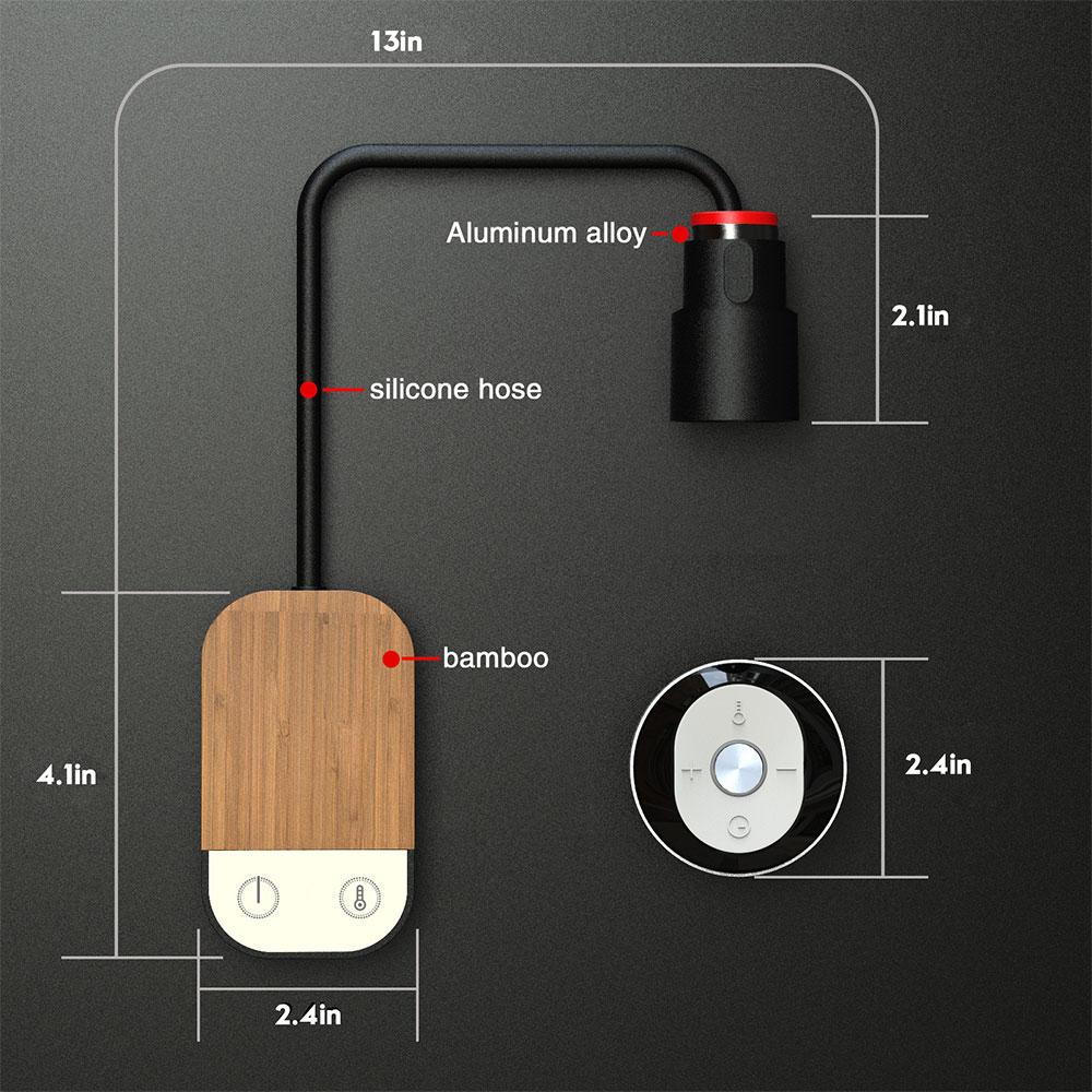 LED Bedside Table Lamp , Eye Protection Magnetic Suction Night Light Multifunctional Wall Lamp Student Dormitoryf For Study/Read