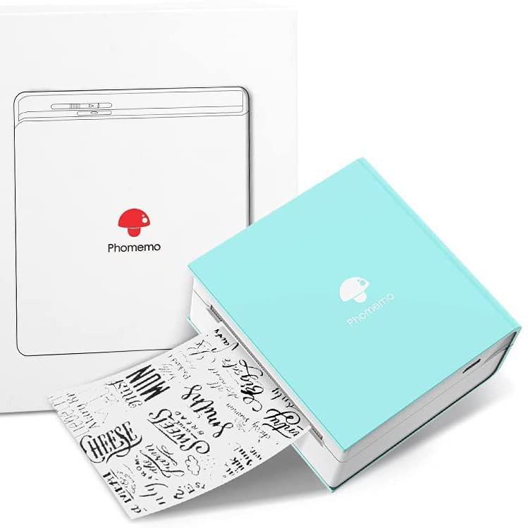 

Портативный фотопринтер Phomemo M02X Bluetooth — компактная, беспроводная и мобильная термопечать