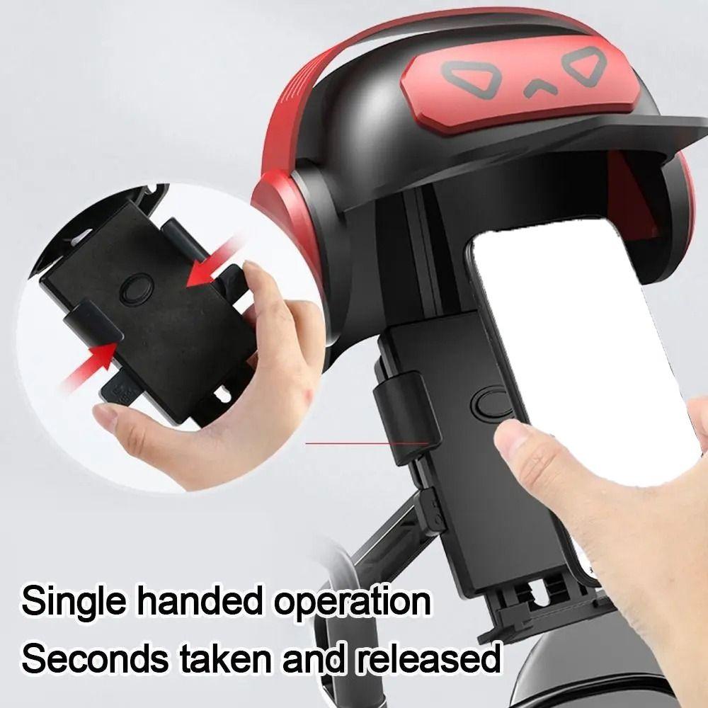 Rainproof Bicycle Phone Stand Cartoon Motorcycle Phones Bracket  Bicycle Riding