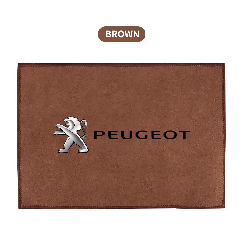 Fashion New Car Drying Towel Suede Coral Velvet Double-sided Car Cleaning Cloth For Peugeot 206 208 306 307 308 407 408 508 2008