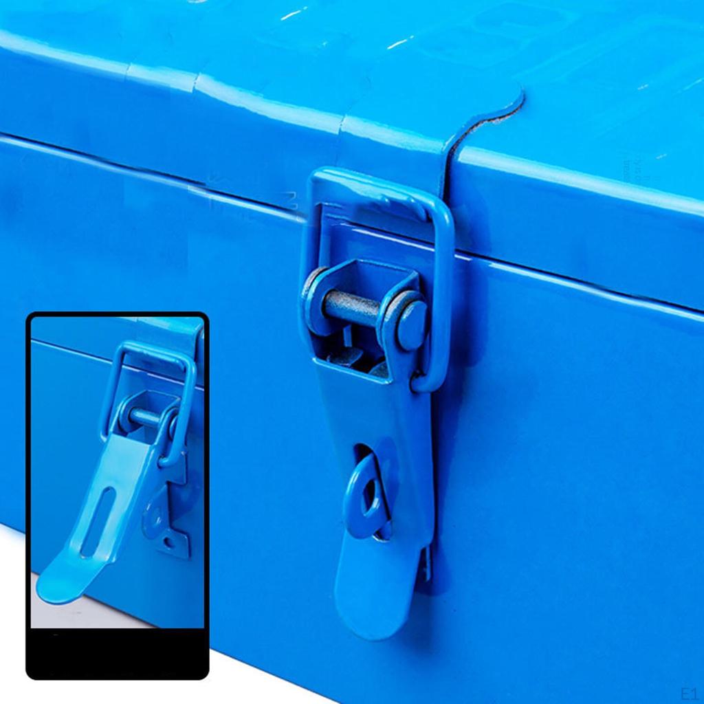 Metal Tool Box Storage Waterproof Household Sturdy Practical Container Organizer Carrying