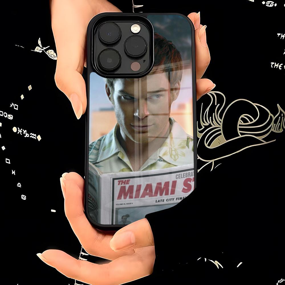 Dexter Morgan Phone Case PC+TPU For IPhone 17 16 15ProMax 13 16 11 12 14 Pro Xs Max Mini Xr X Plus Cover