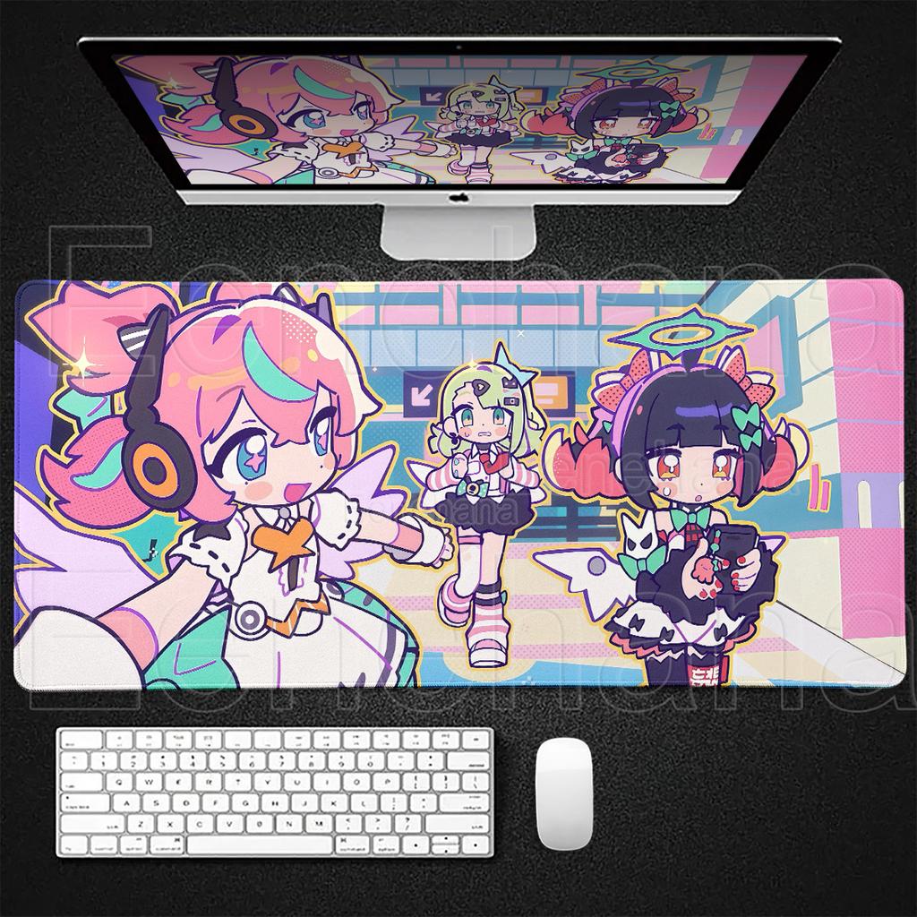 Large Gaming Zenless Zone Zero ReDreaming Angel Mouse Pad XXL Kawaii Girls Mat Gamer Laptop Keyboard Non-slip Office Accessories