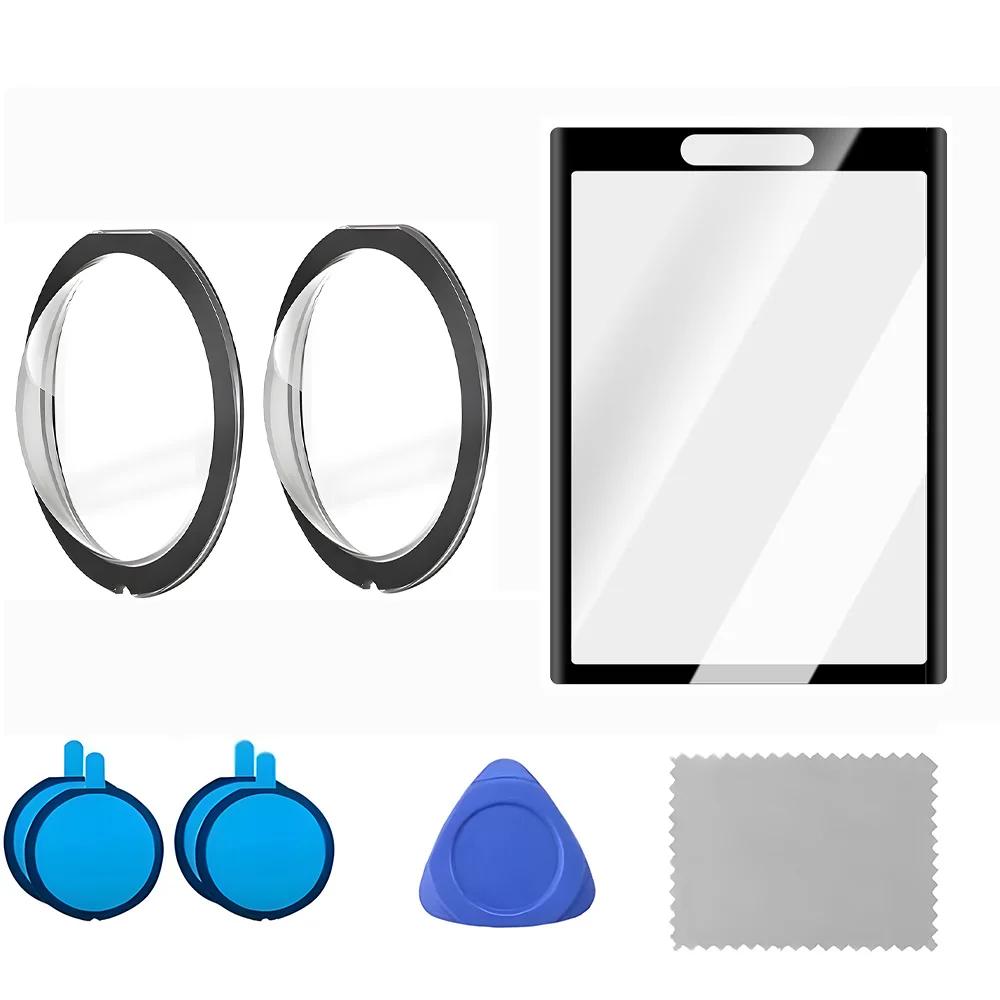 For Insta 360 X3 Self Adhesive Camera Lens Guard Front Back Camera Protectors for Insta 360 X3 HD Anti-scratch Screen Protectors 1Set Film