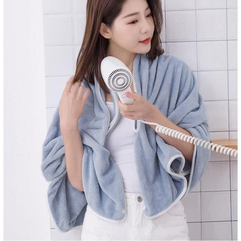 Coral Velvet Skirt with Sewn Adult Sauna Towel Portable Sauna Towel