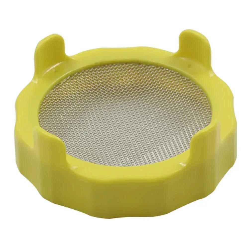 Plastic Sprouting Lid For Wide Mouth Jars Grow Bean Sprouts Stainless Steel Screen Mesh Vegetable Germination Cover Lid
