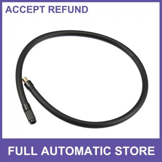 

ONE 60cm Car Threaded Tire Inflator Extension Hose Chuck Adapter Tire Valve Pipe