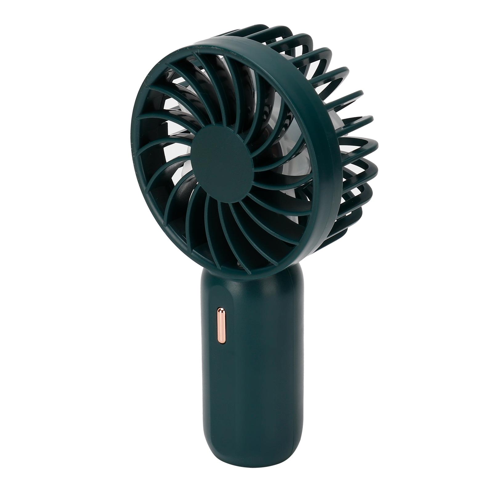 Handheld Electric Fan with   Wind Speed Portable USB Fan for